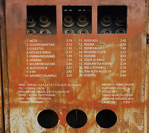 Taifüün Üüno - Näpud 2019 CD UUS kiles (5 foto / 6)