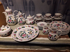 Новый сервиз Райские птицы ГДР Kahla (2 фото из 4)