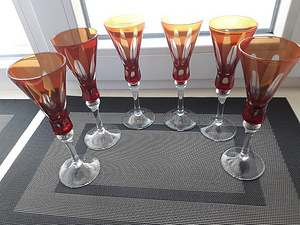 Komplekt 6 tk. Nõukogude klaasid 70ndatest (1 foto / 4)