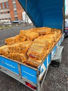 Дрова, ольховые дрова в мешках по 40 л, 30 см (8 фото из 10)