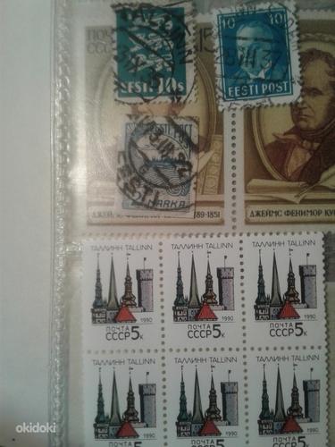 Эстонская почтовая марка (фото #1)