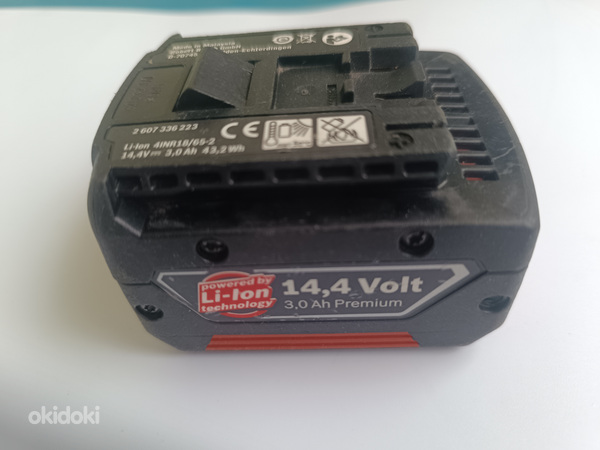 Bosch aku 14,4 V Li-lon, 3,0 Ah (foto #6)