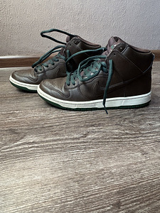 Nike SB Dunk High "Baroque Brown" (5 foto / 10)