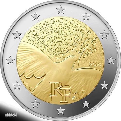 2 евро Франция 2015 UNC (фото #1)