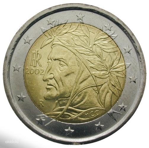 2 евро Италия 2002 UNC (фото #1)