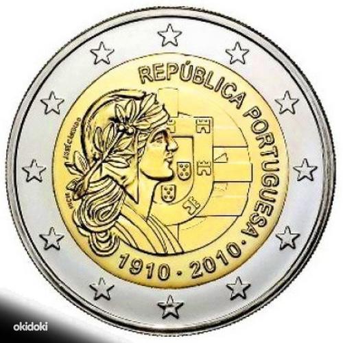 2 евро Португалия 2010 UNC (фото #1)