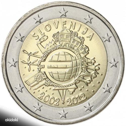 2 евро Словения 2012 UNC (фото #1)