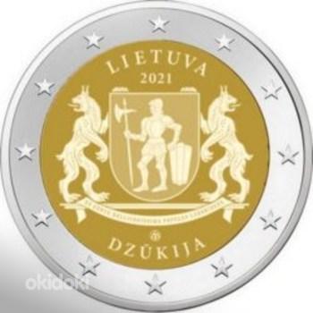 2 евро Литва 2021 UNC (фото #1)