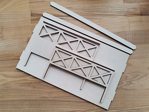Nukumööbel: voodi Barbie nukkudele, 1/6. (5 foto / 5)