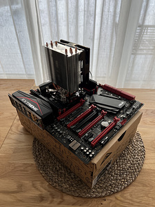 Emaplaadi ja protsessori komplekt - Intel i7-6850k, 16GB RAM (1 foto / 1)