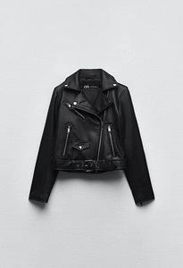 Zara кожаная куртка
