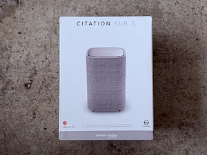 Harman Kardon Citation Sub S subwoofer must/hall. Uus! (3 foto / 8)