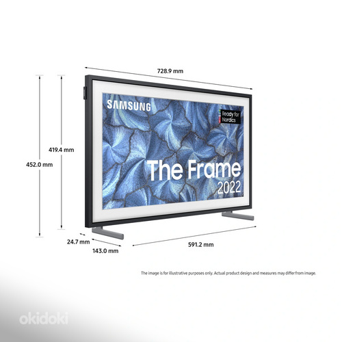 Телевизор Samsung 32" Frame QLED, новый и с гарантией 4a (фото #6)