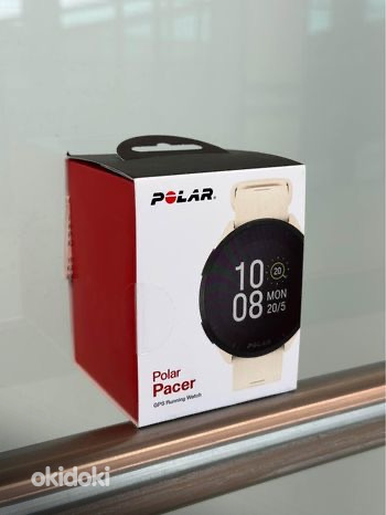 Спортивные часы Polar Pacer GPS белые, новые и доступные сей (фото #1)