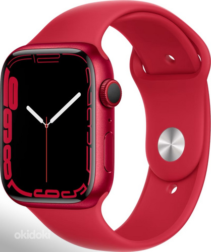 Apple Watch Series 7 45 мм LTE Alu Green/ Product Red новые! (фото #8)