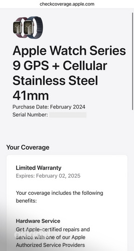 Apple Watch Series 9 GPS+LTE 41mm Stainless Steel Gold (фото #6)