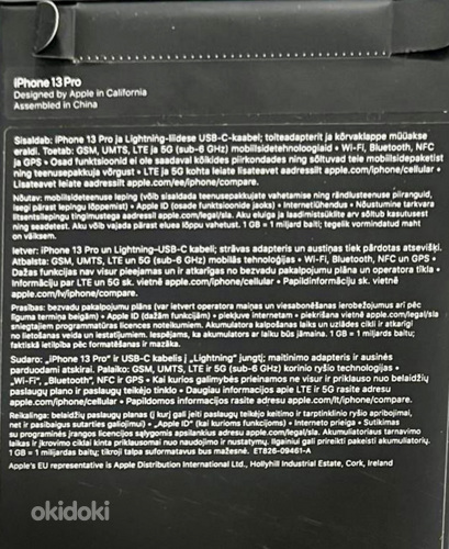 Apple iPhone 13 Pro Sierra Blue 128gb UUS! (foto #4)