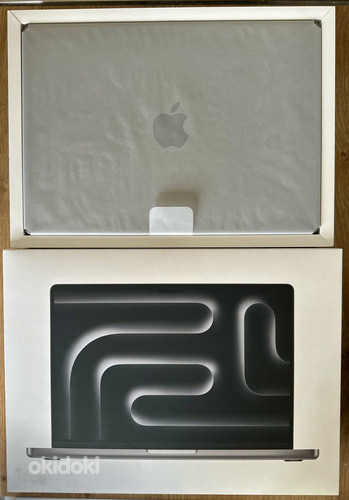 Apple MacBook Pro 14 (2023) M3 8C/10C, 8/512GB SWE серый. Но (фото #3)