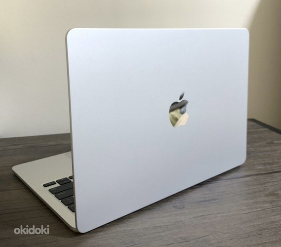 Apple Macbook Air M2 13.6 8/256GB Silver nagu uus! (foto #3)