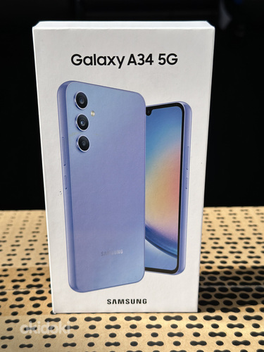 Samsung Galaxy A34 5G 128 ГБ (новый) фиолетовый (фото #1)