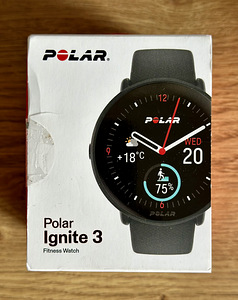 Спортивные часы Polar Ignite 3 black, новые!