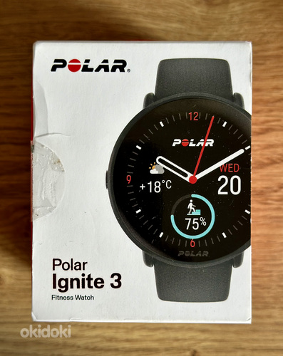 Polar Ignite 3 must spordikell, uus! (foto #1)