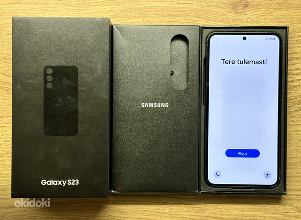 Samsung Galaxy S23 128GB Phantom Black, uueväärne. (foto #2)