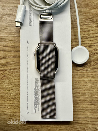 Apple Watch Series 8 41mm Starlight GPS+LTE aku 100% (foto #10)