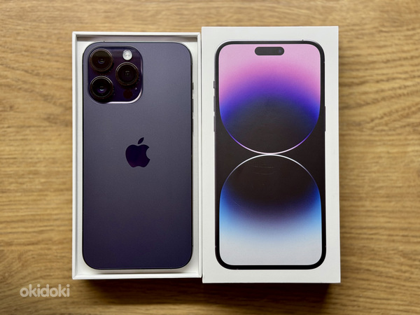 Apple iPhone 14 Pro Max 128gb Deep Purple, aку 98% - Tallinn