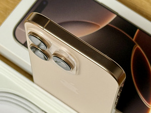 Apple iPhone 16 Pro Desert Titanium 128GB uueväärne!Aku 100% (4 foto / 7)