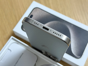 Apple iPhone 15 Natural Titanium 128GB uueväärne, aku 100% (5 foto / 9)