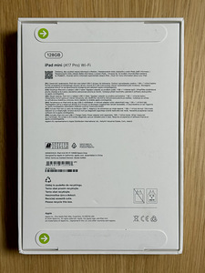 UUS! Apple iPad mini (A17 Pro) Wi-Fi 128GB Space Gray (3 foto / 4)