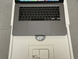 Apple Macbook Air 15 M3 2024 8/256GB SpaceGray SWE uueväärne (2 foto / 7)
