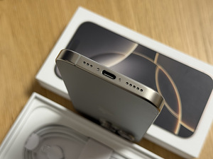 Apple iPhone 16 Pro Natural Titanium 128GB. Garantii 10.2026 (6 foto / 10)
