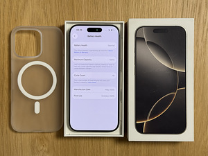 Apple iPhone 16 Pro Natural Titanium 128GB. Garantii 10.2026 (8 foto / 10)