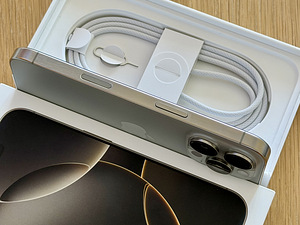 Apple iPhone 16 Pro Natural Titanium 256 uueväärne! Aku 100% (3 foto / 7)
