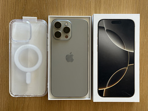 Apple iPhone 16 Pro Max 256GB Titanium uueväärne! Aku 100% (1 foto / 7)