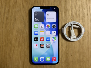 Apple iPhone 13 Pro Max Sierra Blue 128GB uueväärne! Aku 91% (7 foto / 9)