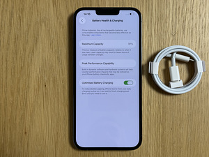 Apple iPhone 13 Pro Max Sierra Blue 128GB uueväärne! Aku 91% (9 foto / 9)