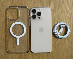 Apple iPhone 16 Pro Max Desert Ti 256GB uueväärne! Aku 95% (1 foto / 8)