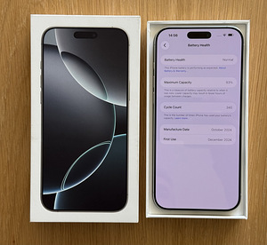 Apple iPhone 16 Pro Max White Ti 256GB uueväärne! Garantii (9 foto / 9)