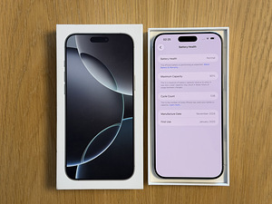 Apple iPhone 16 Pro Max White Ti 256GB в хорошем состоянии! (9 фото из 9)