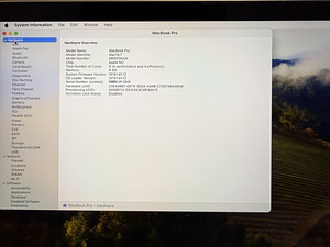 Apple Macbook Pro 13 M2 8/256GB Silver SWE uueväärne Aku 89% (7 foto / 8)