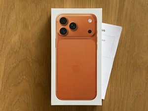 Apple iPhone 17 Pro Max Orange 256GB uus. Garantii 06.2027 (1 foto / 3)