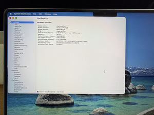 Apple Macbook Pro 14 M1 Pro 16/512GB SpG SWE, heas korras! (8 foto / 8)