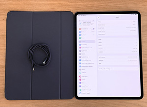 Apple iPad Pro 13 M4 WiFi 256GB Space Black uueväärne! (6 foto / 8)