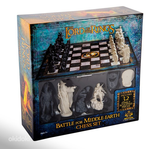Lord of the Rings Chess Set (UUS!) (foto #2)