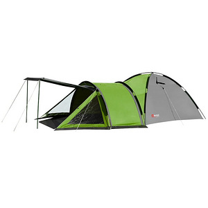 Палатка Traper 4-х местная, зеленый/серый
