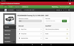 Professionaalne diagnostikaseade Launch X-431 Euro Pro 5 (9 foto / 10)
