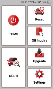 Launch CRT 511S для программирования датчиков TPMS (4 фото из 10)